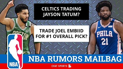 WILD NBA Trade Rumors Mailbag On Joel Embiid For #1 Pick In NBA Draft + Jayson Tatum