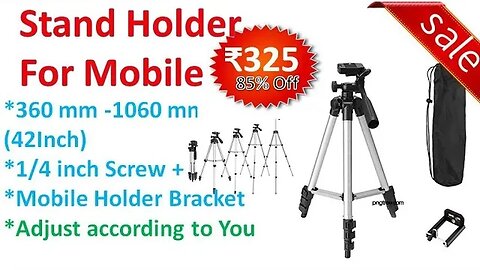 Mobile Stand|| Mobile holder|| Stand for camaras and more|| Creators accessories
