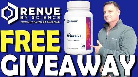 $50 Powdered Liposomal Spermidine Giveaway by RENUE by SCIENCE