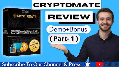 Cryptomate Review- with Demo + Bonus ( Part-1 )
