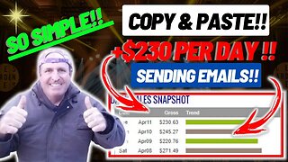 Earn $230/Day For BEGINNERS - Copying & Pasting Just Sending Out Emails! (Make Money Online 2023)