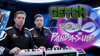 Geyck and PandaSub2000 : Chatting Accross the Universe