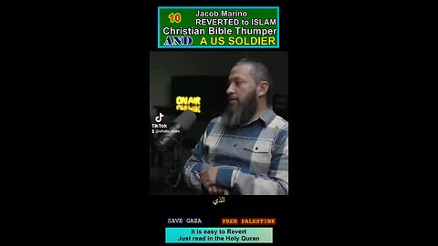 A former Christian Bible Thumper - A US Soldier - Jacob Marino Reverted to ISLAM 10 #why_islam