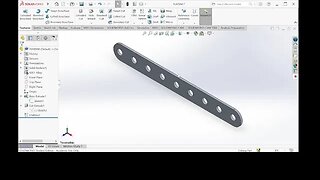 SOLIDWORKS 2022 TUTORIAL 1-2 FLAT BAR PART2