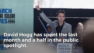 Kashuv Sends Hogg Blunt Message About His Public Whining