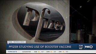 Pfizer considering third dose booster vaccine