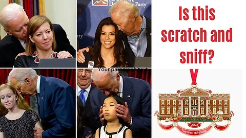 Is Biden's Christmas Ornament a Scratch n' Sniff?