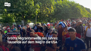 Größte Migrantenwelle des Jahres: Tausende auf dem Weg in die USA