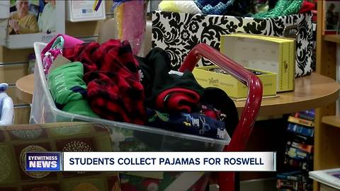 Students collect pajamas for Roswell