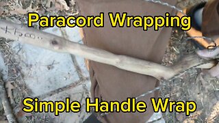 Wrap your handles with Paracord : Simple Method