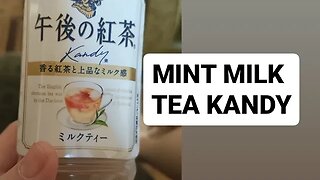 my favorite milk tea mint flavor kandy kirin always bought in Japan -- Fransisca Sim