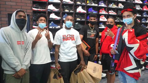 Southside Goes Shopping For Sneakers With CoolKicks