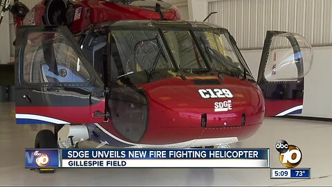 SDG&E adds second firefighting helicopter