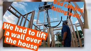 How to Build a House Addition - Framing the last of the Interior walls Part 17