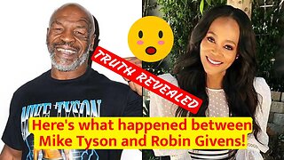 Here's what happened between Mike Tyson and Robin Givens! #miketyson #robingivens #news #usa #texas