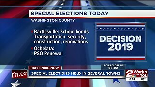 Special Elections Held in Several Towns