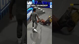 NBA Youngboy beating Lil Durk with Shovel 😂😳🎤 WWE 2k23