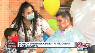 Man on the brink of death, recovers from COVID-19