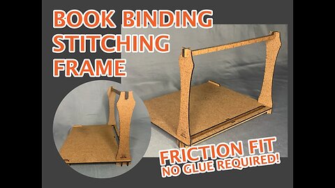 Assembling The Friday Forge Book Binding Stitching Frame