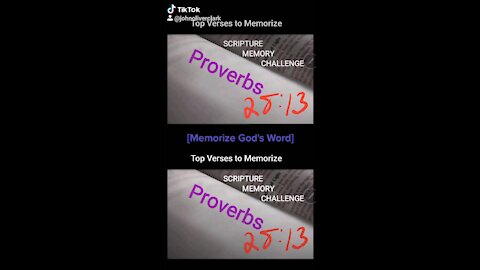 Top Verses To Memorize, Proverbs 28:13
