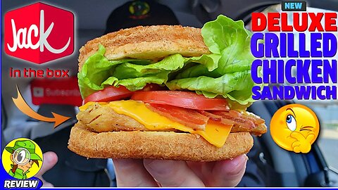 Jack In The Box® DELUXE GRILLED CHICKEN SANDWICH Review 🃏💪♨️🐔🥪 Peep THIS Out! 🕵️‍♂️