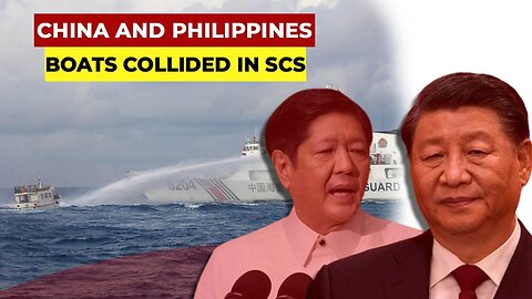 Philippines Vessel Water Cannoned by the Chinese Coast Guards