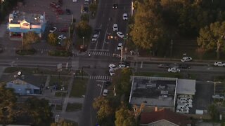 Action Air 1 over St. Pete officer-involved shooting investigation