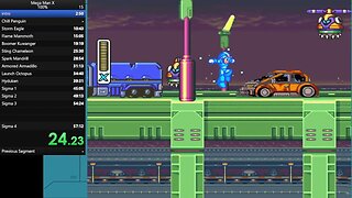 mega man x speed running 6/30/23