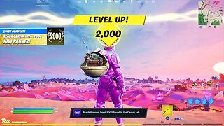 Unlocking *LEVEL 2,000* in FORTNITE! (What Happens?)