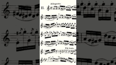 ARBAN 14 Characteristics Studies [11 - Allegretto] - (Full with Piano accompaniment)