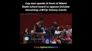 Gay Man Speaks Against Groomers In The LGBTQ Community