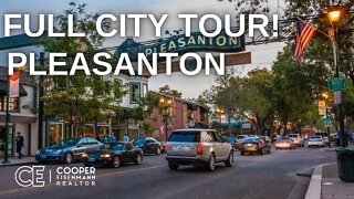 Pleasanton CA drive through city tour! | Explore Pleasanton CA