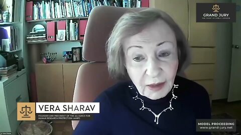 Grand Jury - 26/02/2022 - Jour 6 - Vera Sharav répond aux questions des procureurs.