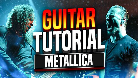 FOR WHOM THE BELL TOLLS ~ Metallica ~ Guitar Tab | Lesson | Cover | Tutorial
