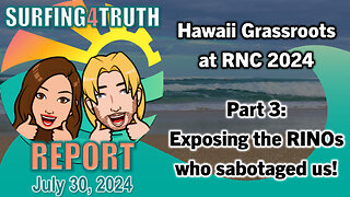 Hawaii Grassroots at RNC 2024 | Part 3: Exposing the RINOs who sabotaged us!