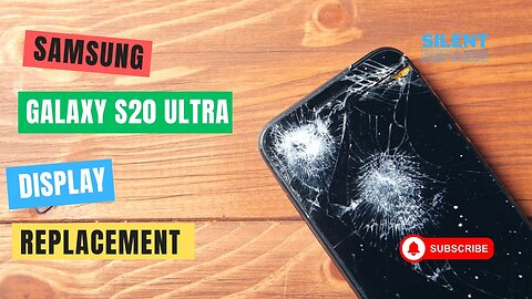 Samsung Galaxy S20 Ultra | Screen repair | Display replacvement | Repair video
