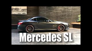 Is the Mercedes SL in matte black fetch?