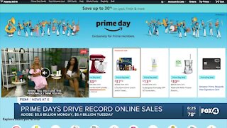 Prime Days helped boost all online sales to record levels