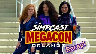 SimpCast Megacon Orlando RECAP! Chrissie Mayr, Brittany Venti, Anna That Star Wars Girl!