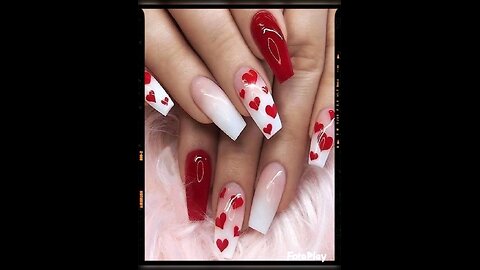 valentine's Nails| Unas Art