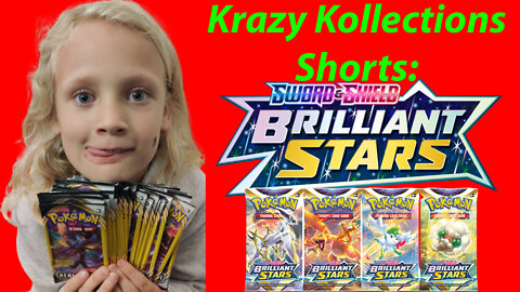 Brilliant Stars Booster Pack Opening 2 #shorts Pokémon cards!