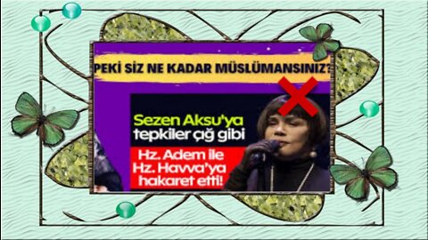 diynsiz sezen aksu isle-em düşmanıdır iyme-ensız sezen aksuya destek veren herkesi tekfiyr edin uyan