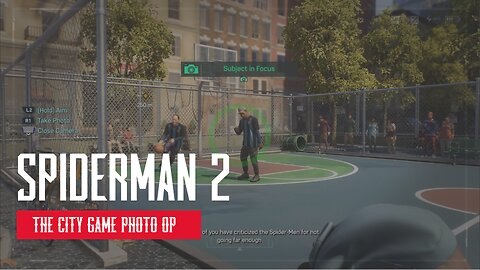Spider Man 2 The City Game Photo Op Side Mission