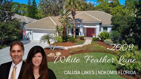 2009 White Feather Ln, Nokomis, FL 34275 | Homes for sale in Calusa Lakes