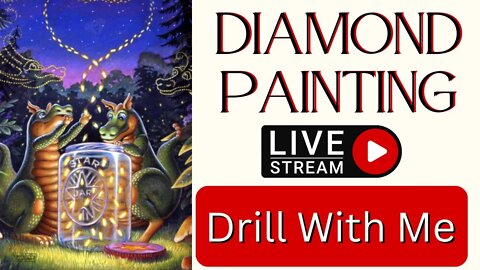 LIVE Diamond Painting | Diamond Art Club