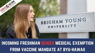 Incoming freshman denied medical exemption from vaccine mandate at BYU-Hawaii