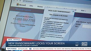 New ransomware locks your computer screen