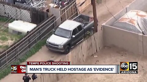 Man's truck held hostage as evidence in Antonio Arce case