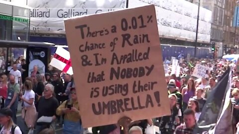 We Filled Oxford Street: London Lockdown Protest 24th April 2021 - Part 6