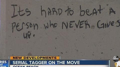 Serial tagger on the move